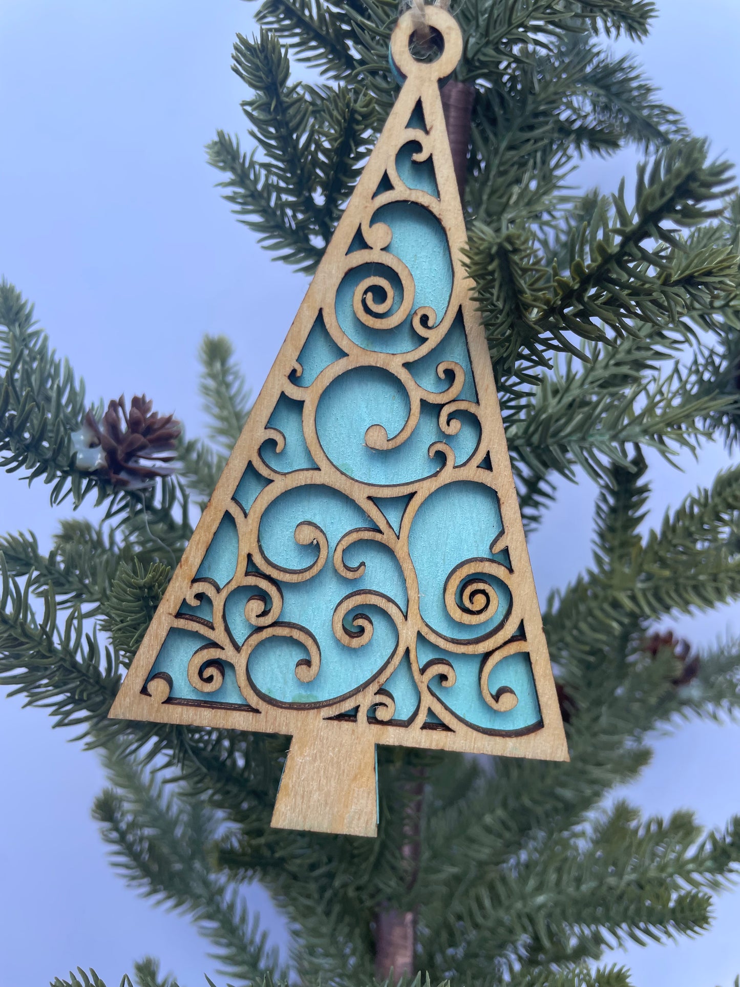 Layered Tree Ornament