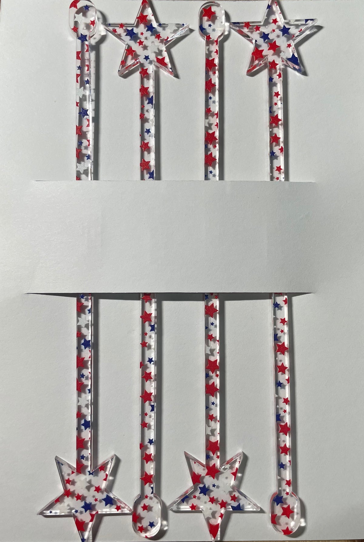 Patriotic Drink Stir Sticks