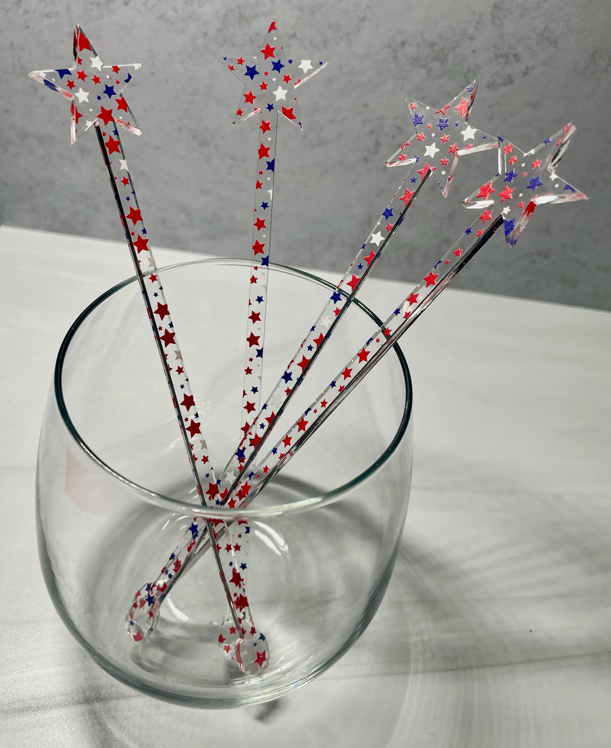 Patriotic Drink Stir Sticks