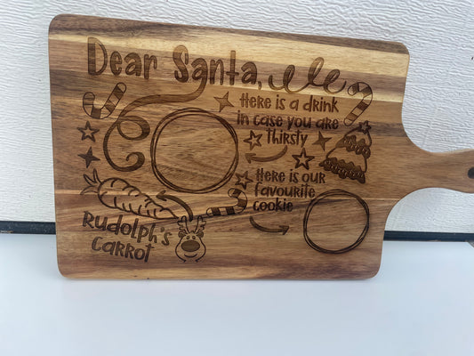 Cookies for Santa board