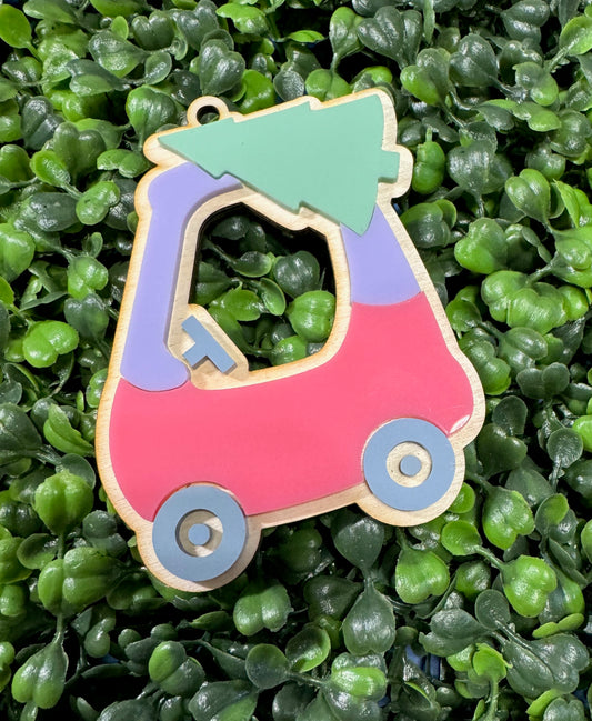 baby car ornament