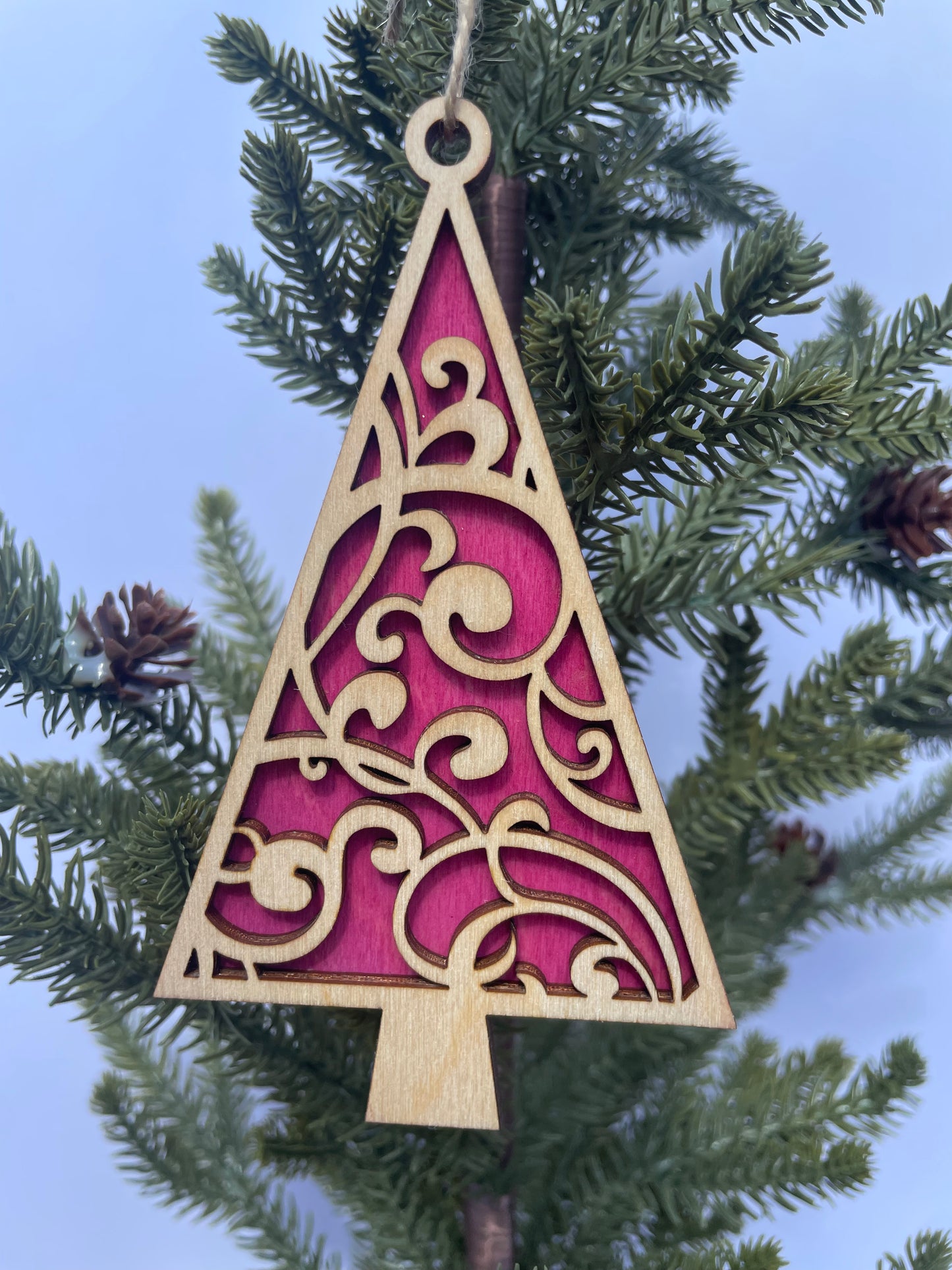 Layered Tree Ornament