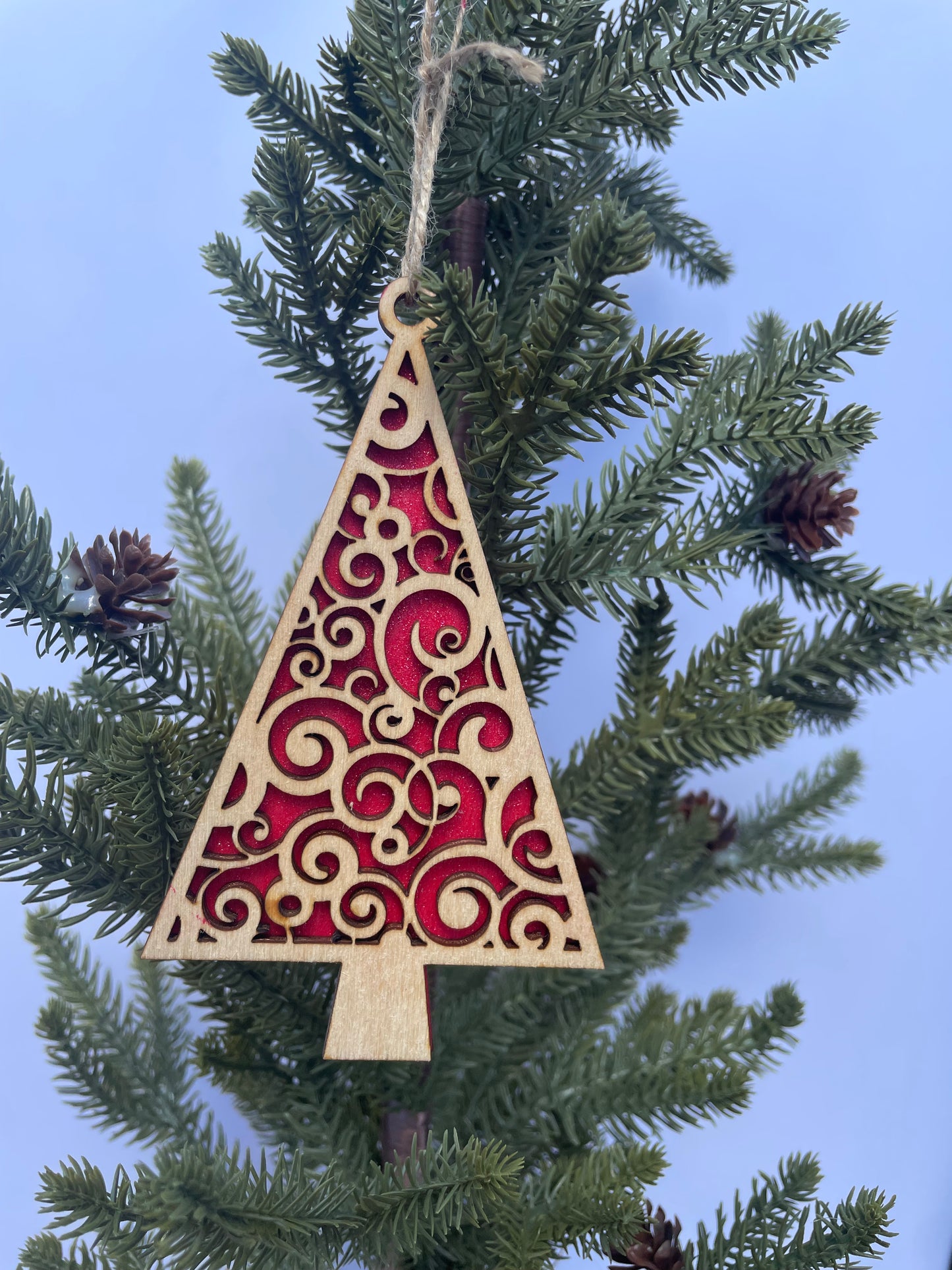 Layered Tree Ornament