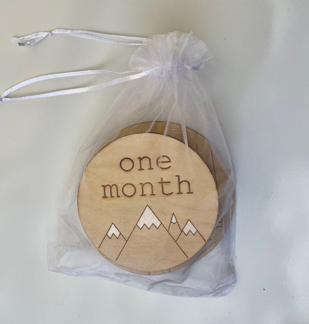 Baby Month Milestone Mountains