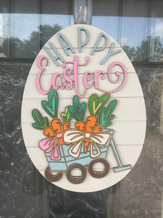 Easter Wagon sign